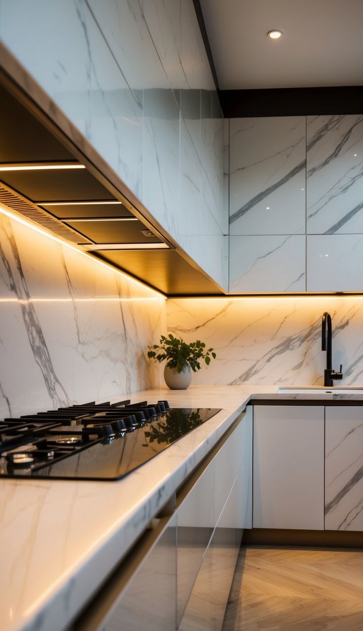 تایل بین کابینتی: زیبایی و کارایی در فضای آشپزخانه