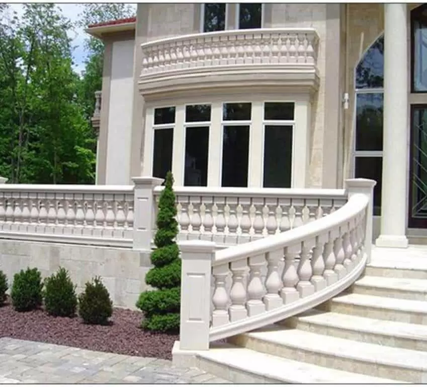 نرده سنگی: زیبایی، استحکام و کاربردها