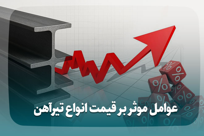 عوامل موثر بر قیمت انواع تیرآهن