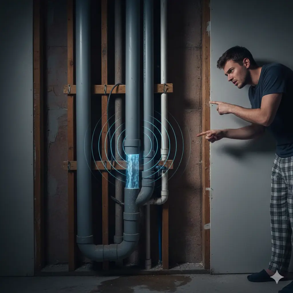 اشتباه ۱۲: بی ‌توجهی به صداگیری (Noise) در رایزرها و فاضلاب