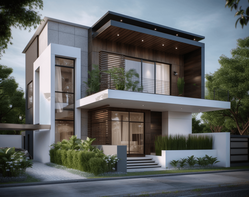 پوشش ترموود مدرن در نماهای شهری