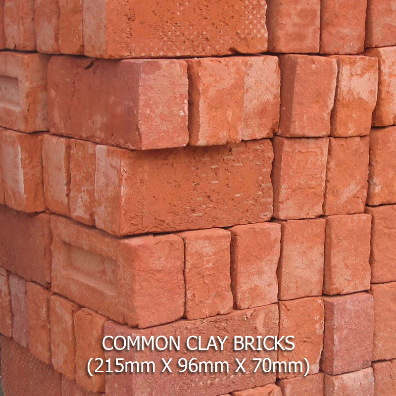 آجر سفال استاندارد 215×96×70 میلیمتر برای ساخت دیوارهای مقاوم